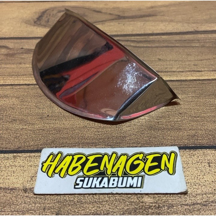 Topi lampu Pet Headlamp Variasi Suzuki bravo rc80 rc100 rc 80 rc 100 stainles anti karat