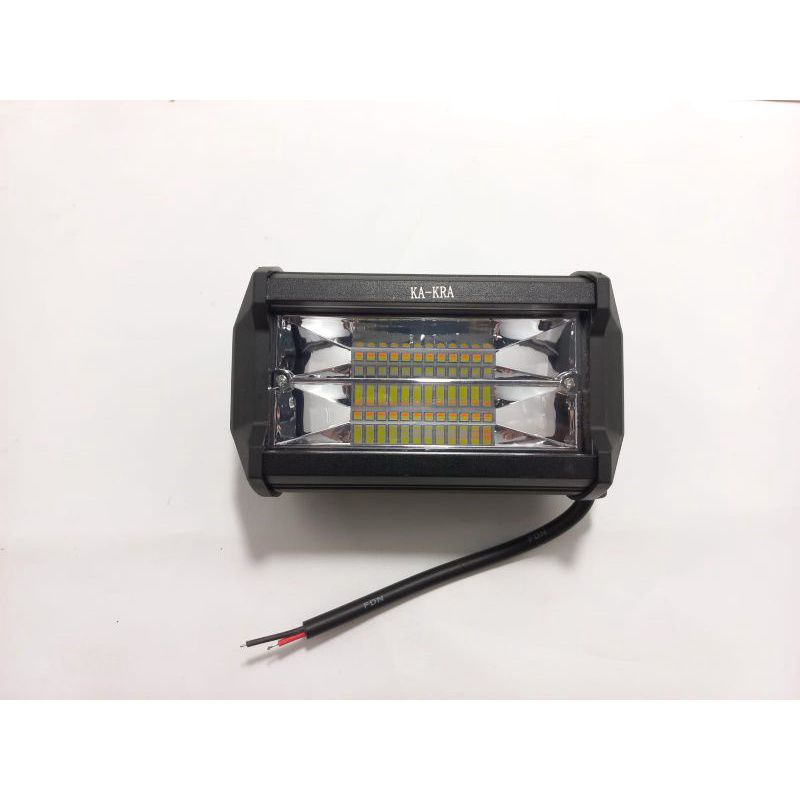 Lampu tembak LED cwl 24 mata 2  warna putih dan kuning universal