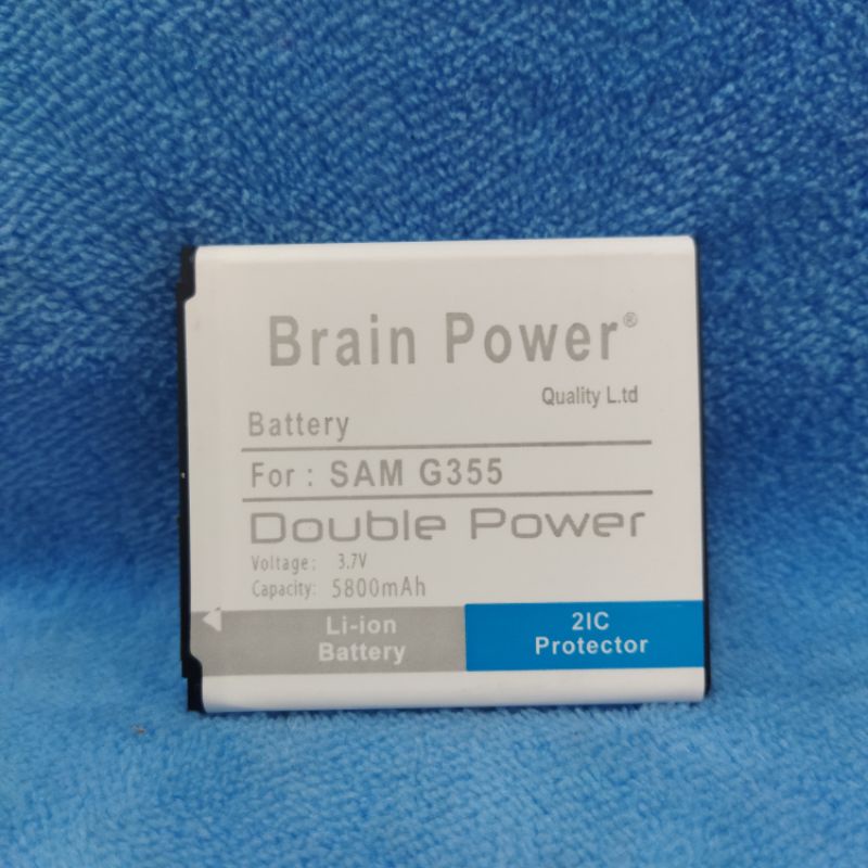 batre baterai Samsung G355 double power