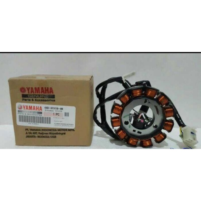 STATOR ASSY SPOOL SPUL SPULL XEON KARBU ASLI ORI YAMAHA 44D H1410 00