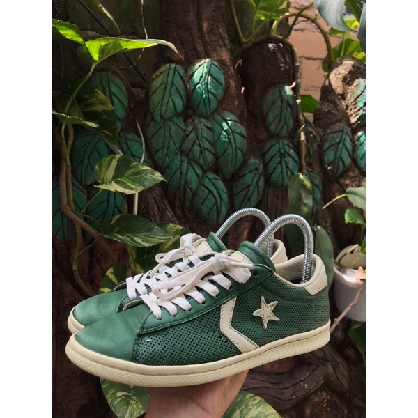 Converse X john varvatos green leather