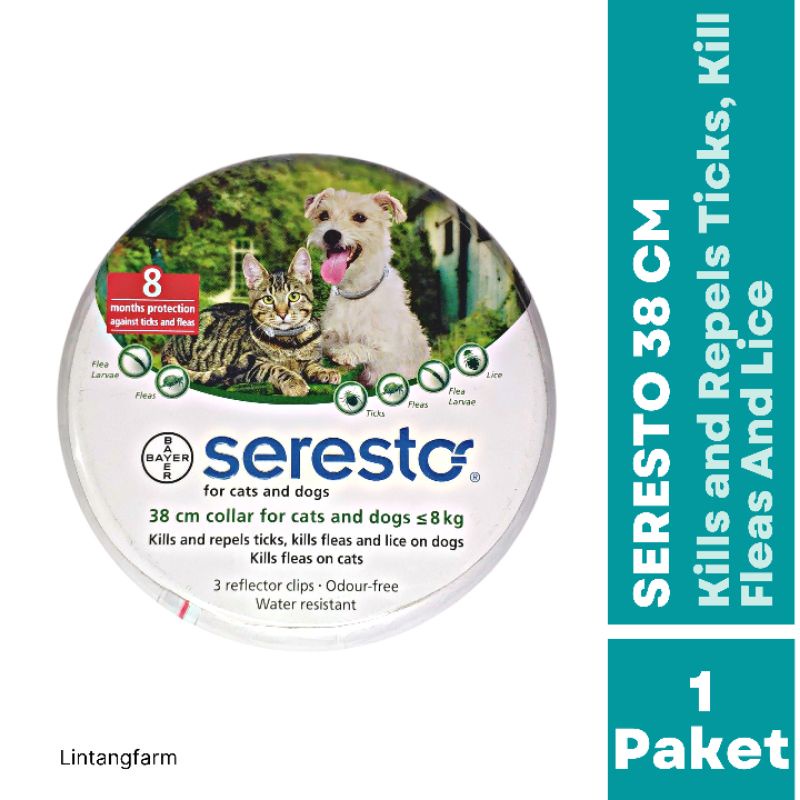 Seresto For Cats - Seresto Dog - Kalung kucing Anti Parasit