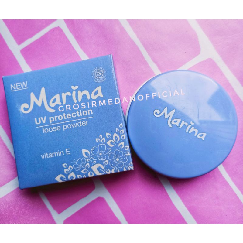 MARINA LOOSE POWDER - BEDAK MARINA DENGAN VITAMIN E