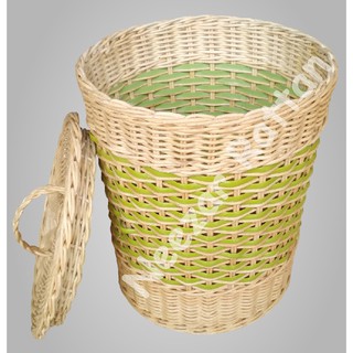 Keranjang tempat sampah unik lucu rotan sintetis Shopee Keranjang tempat sampah unik lucu rotan sintetis Shopee
