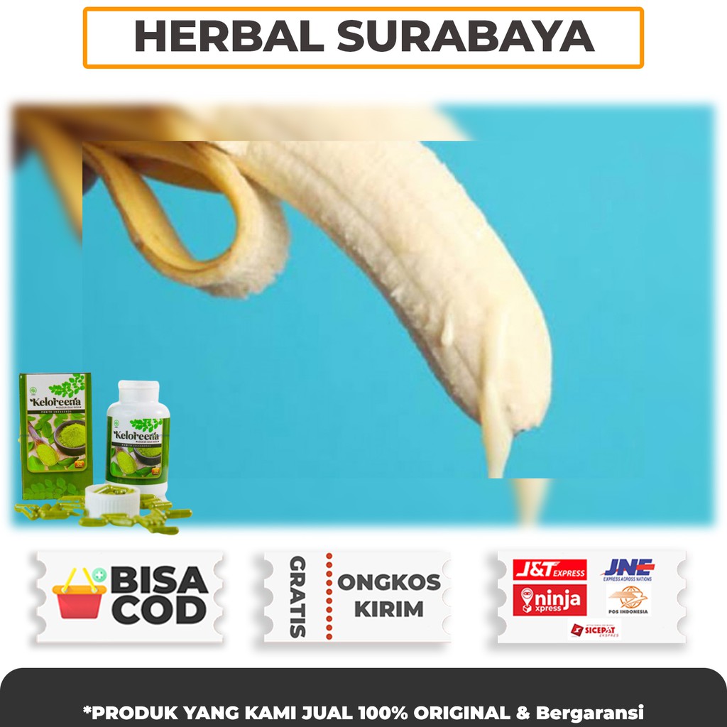 Obat Mani Encer, Sperma Encer, Pengental Sperma Keloreena Ekstrak Daun Kelor ASLI ORIGINAL, Surabaya