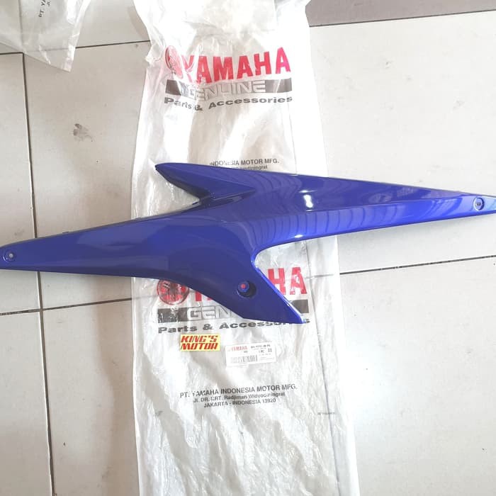 COVER SIDE, DELTA BOX AEROX 155 BIRU METALLIC (B65-P3) ASLI YAMAHA