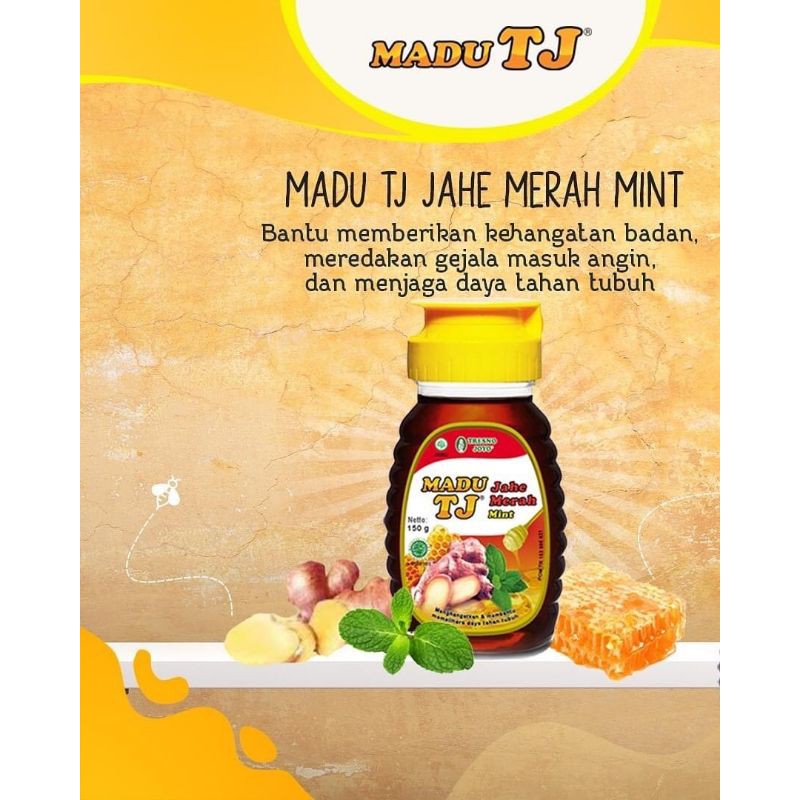 

Madu TJ Jahe Merah Mint 150 g