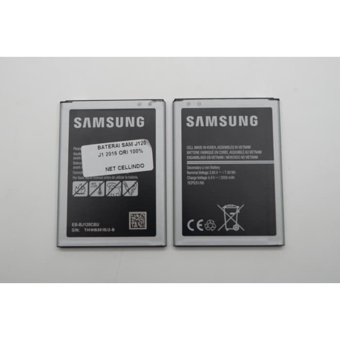 BATERAI SAMSUNG GALAXY J1 J120 / BATRAI SAMSUNG J1 J120 2016