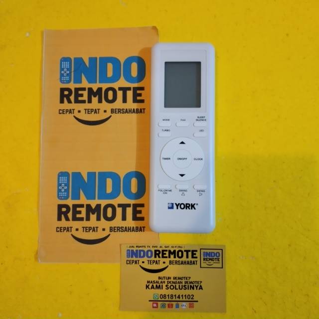 REMOTE AC YORK ORIGINAL