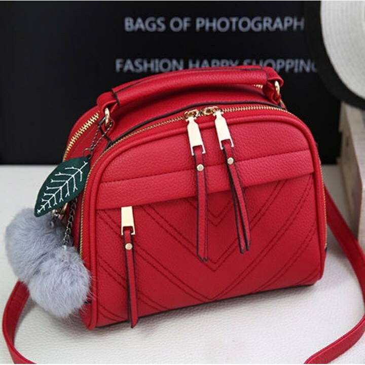 MALA Tas Sling Bag Anggun - FN-TAS-093-BAG-MERAH