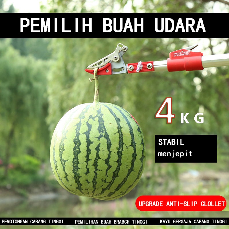 4m Gunting pemetik buah tinggi pemetik buah, gunting pangkas