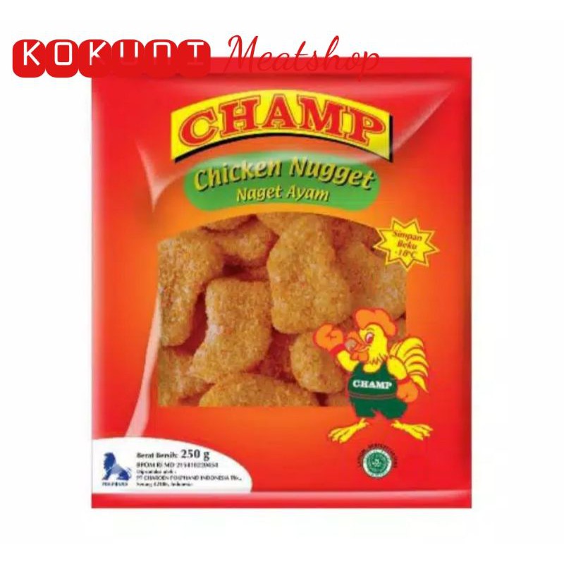 

Champ Nugget Ayam - 250 gram