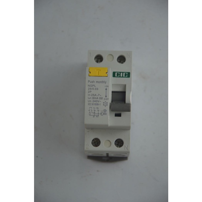 Rccb / Elcb 2P 16A / 25A Brand Cic