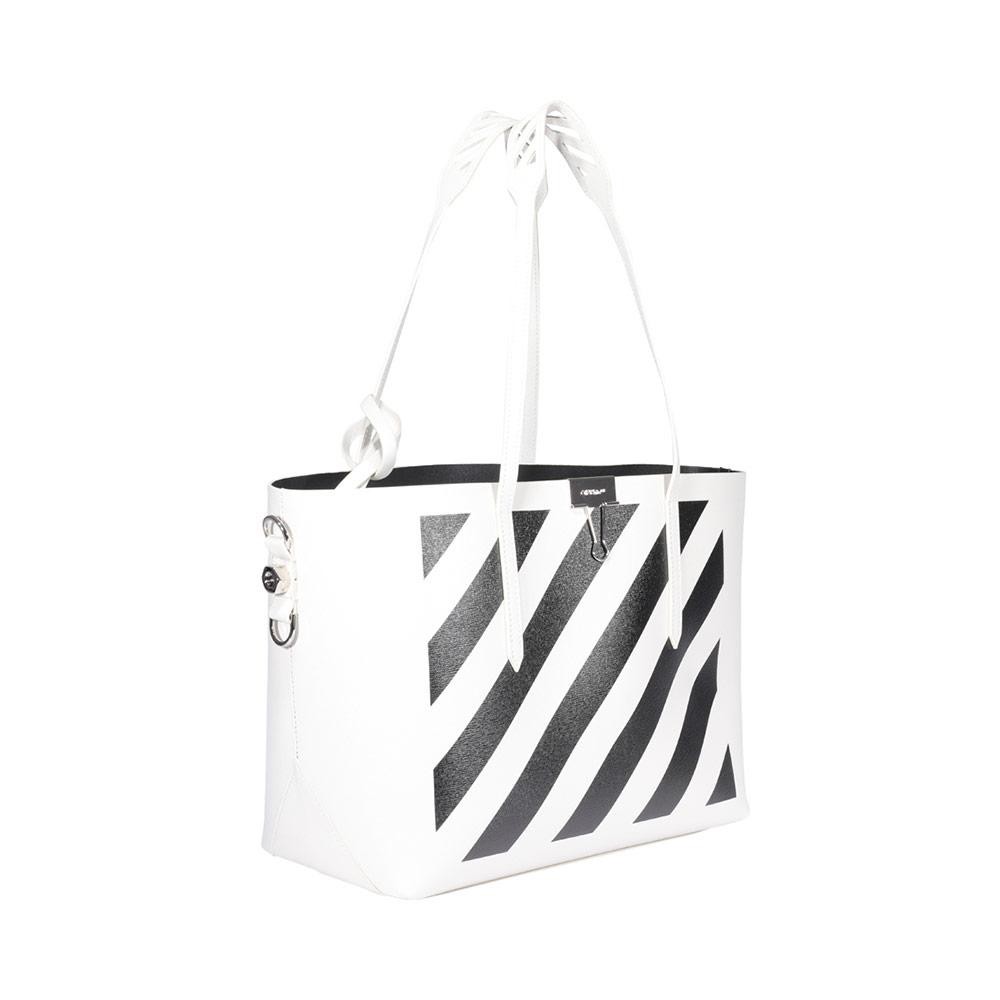 OW SS21 Diag Binder Shopper White 100% Authentic