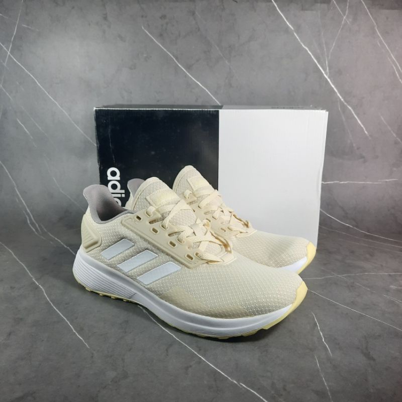 Sepatu Adidas Duramo 9 Women Yellow Tint Running Shoes