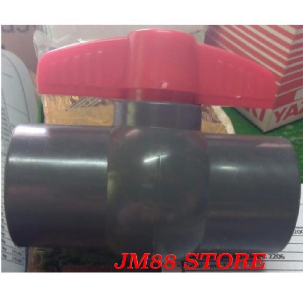 BALL VALVE PVC / STOP KRAN DRAT / STOP KRAN POLOS 3/4''