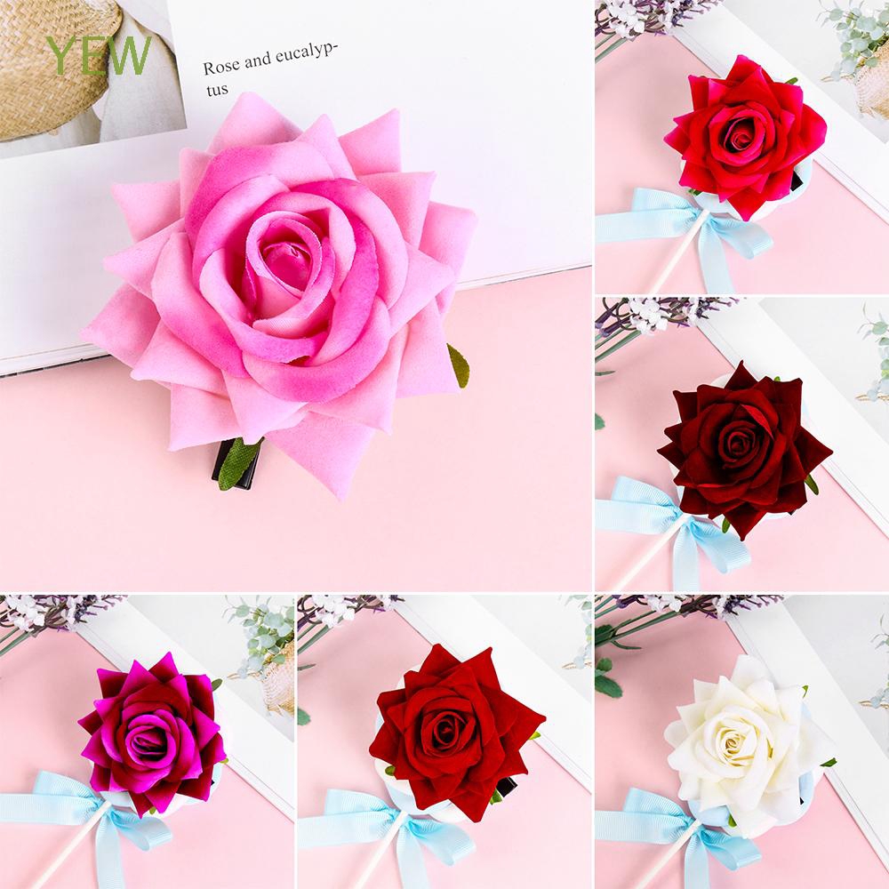 cheap flower hair clips