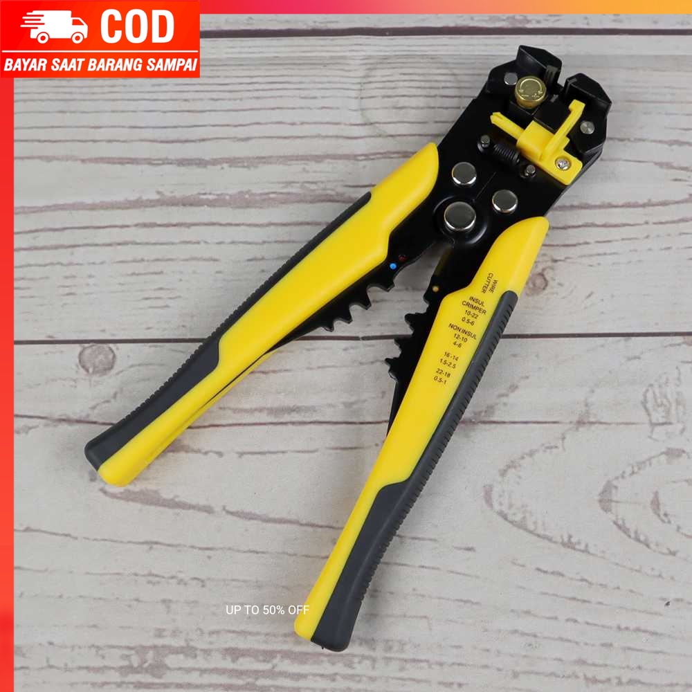 (100% BARANG ORI) Taffware Tang Kabel Multifungsi Wire Cutter Pliers - TK0742