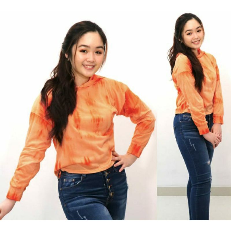 Sweater Hoodie Crop Diy