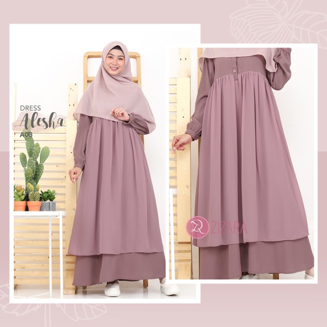 ALESHA DRESS PREMIUM ZIZARA