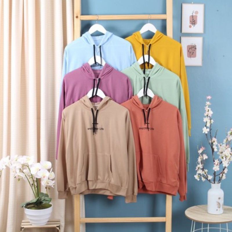 Simple hoodie  / Sweater hoodie wanita