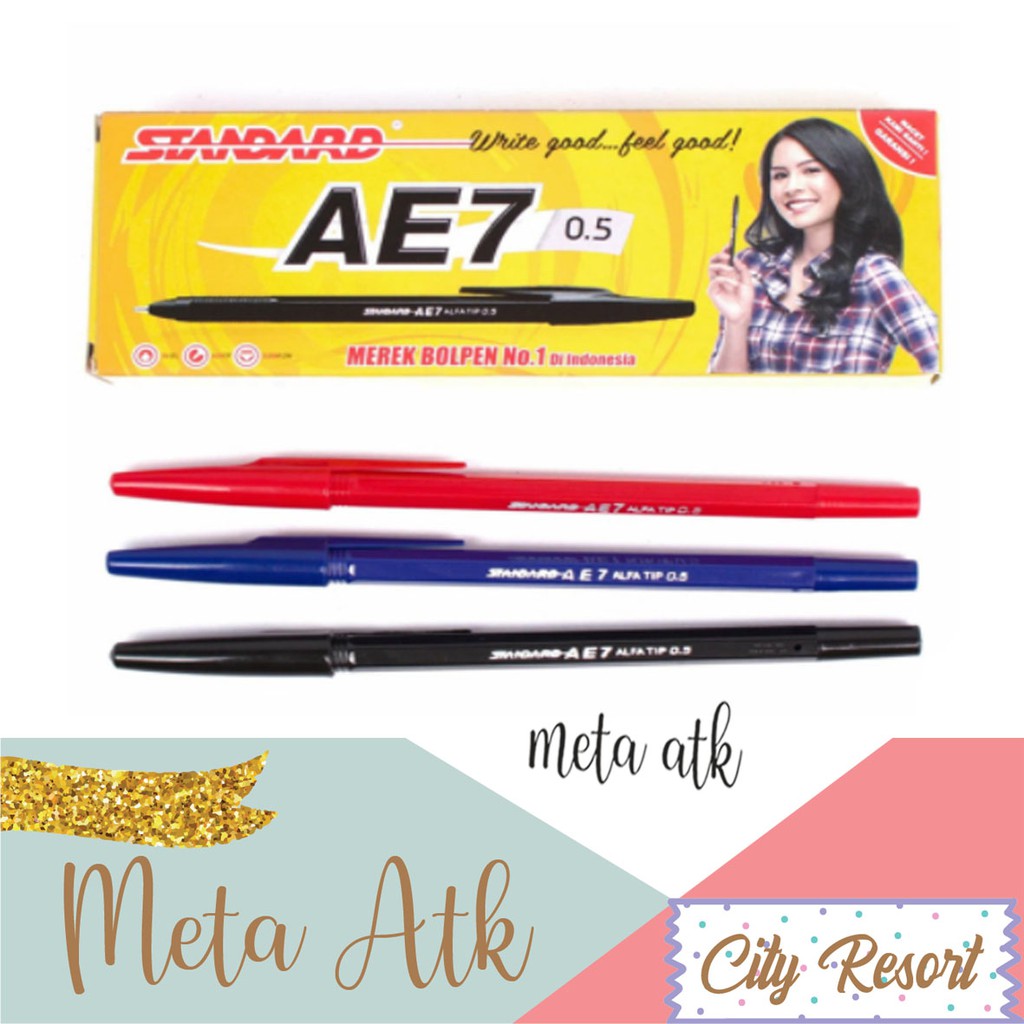 

Pulpen / Pen Standart AE7 (12pc)