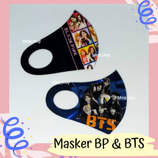 Masker Scuba BTS Blackpink