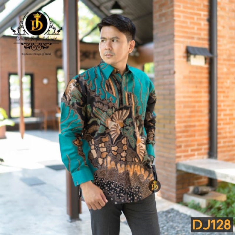 KEMEJA BATIK PRIA PREMIUM LAPIS FURING HALUS KEMEJA KANTORAN BATIK PEKALONGAN