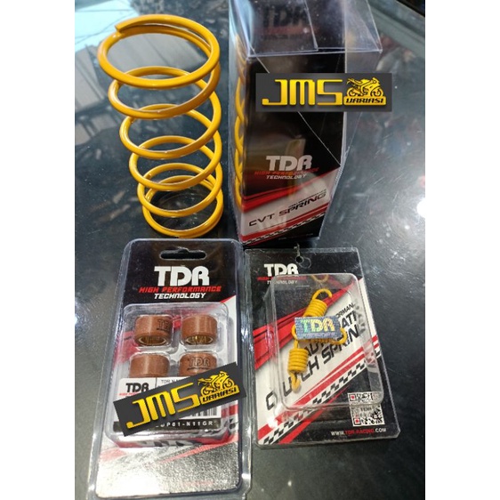 per cvt plus per ganda sentrik plus roller tdr racing original paket mio soulgt110/125 mioj Xeon aerox nmax lexi freego beat fi karbu vario110/125/150 pcx scoopy genio spacy