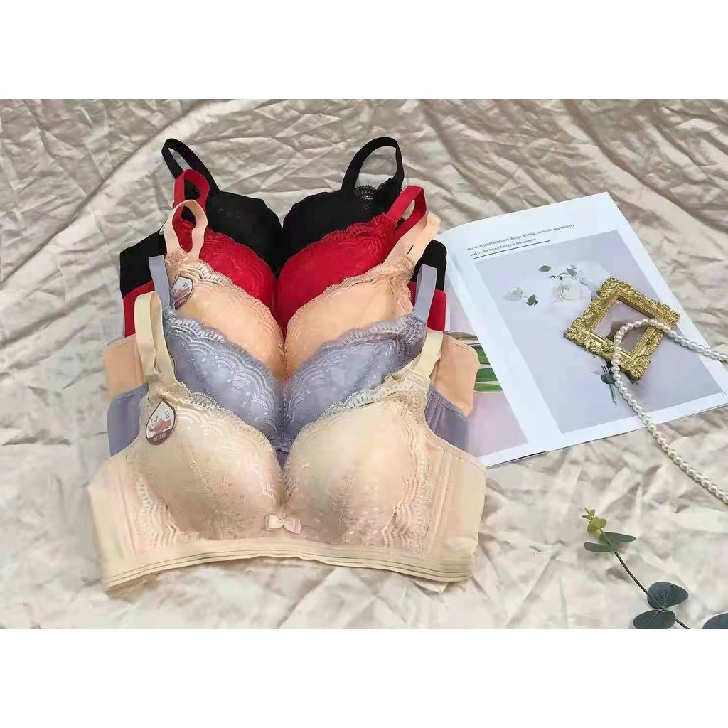 bra / bh wanita 8822 CUP B- busa sedang kain lembut ada kawat