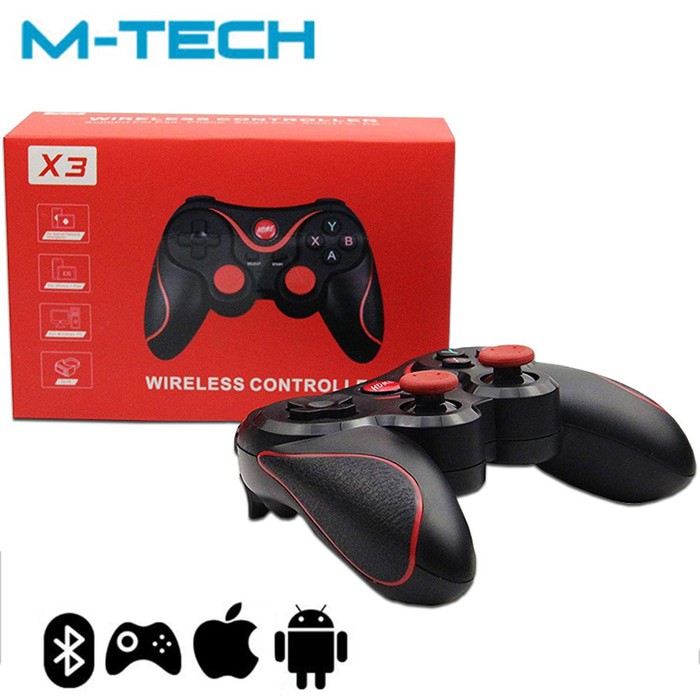 Gamepad X3 Bluetooth Wireless Controller PLUS HOLDER