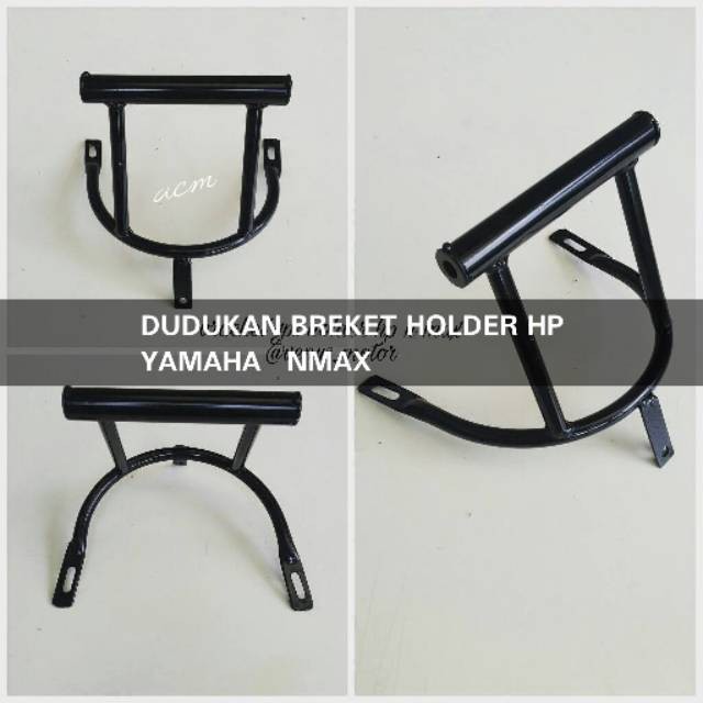 Brecket Breket Dudukan Holder HP Nmax BREKET STANG NMAX - KANJENG RADEN VARIASI