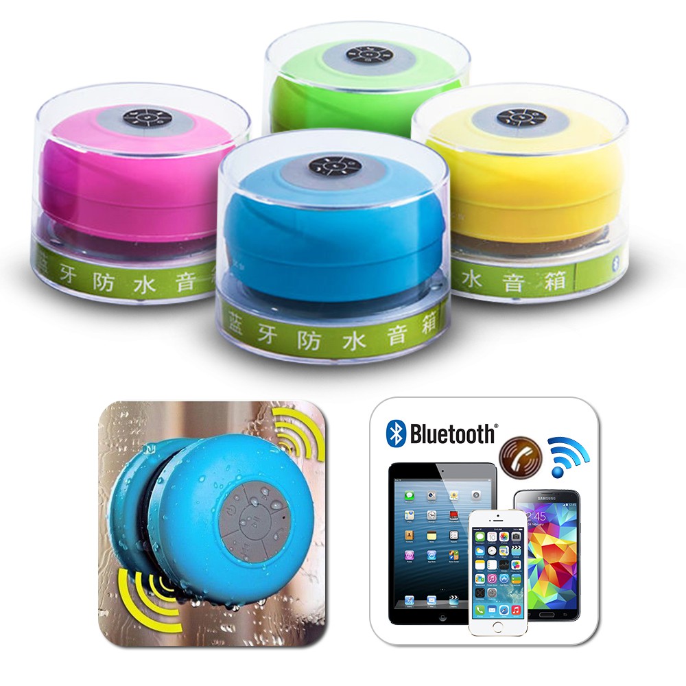 Speaker Bluetooth Waterproof Lapara Tempel Dinding Mandi Anti Air