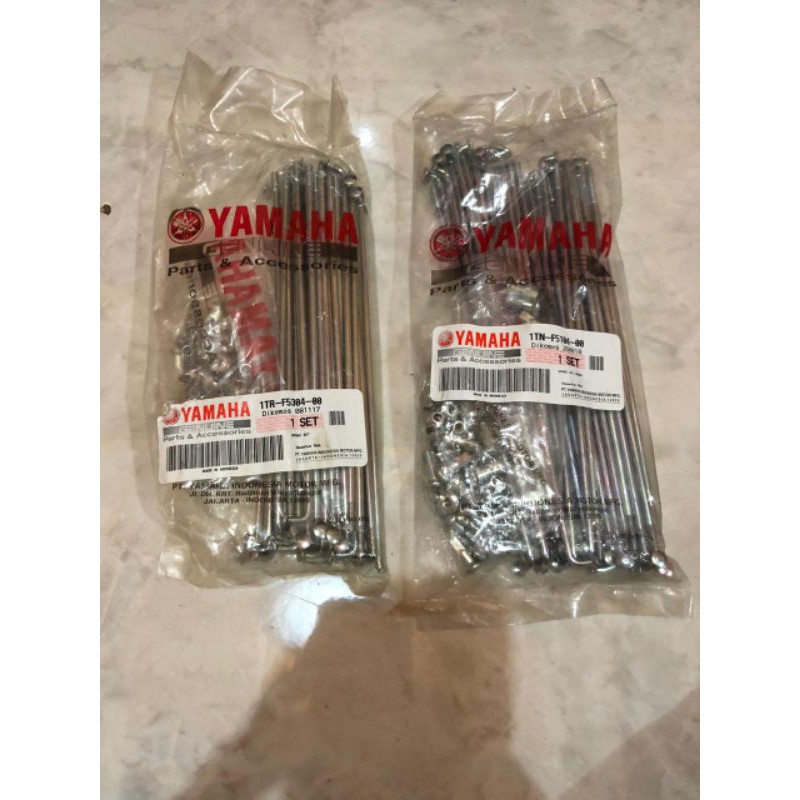 RUJI JARI JARI RXK RX KING VELG DEPAN BELAKANG ORIGINAL RING 18