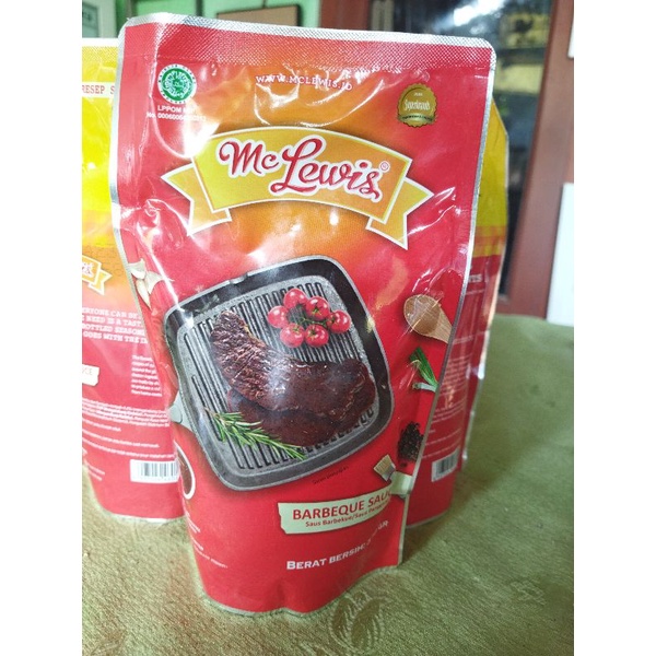 Mc lewis Barbeque saus 310gr / Saus BBQ / saus panggang mc lewis harga promo