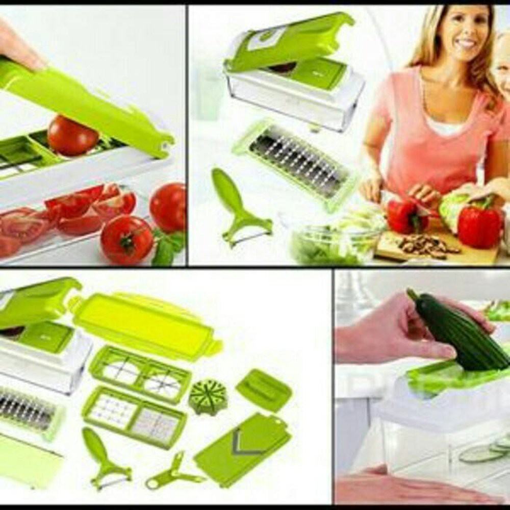 Pemotong Kentang,Genius Nicer Dicer,Nicer Dicer,Pemotong Buah,Pemotong Sayuran
