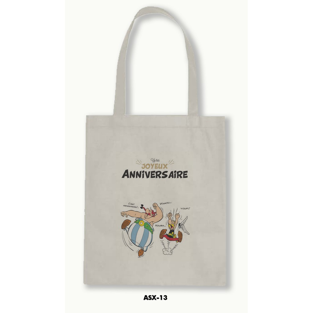 TOTE BAG BLACU - Asterix and Obelix .01