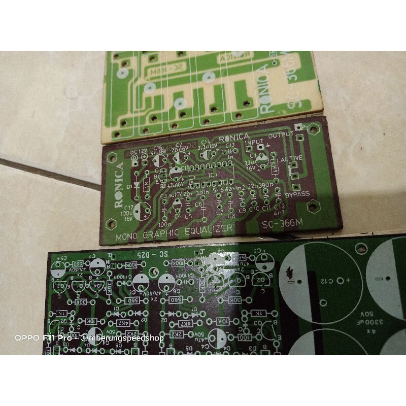 PCB POWER AMPLIFIER PCB EQUALIZER PCB BAZOKA PCB TAPE MOBIL