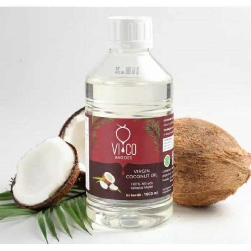 

VCO Minyak Kelapa Murni 1000 ml | Virgin Coconut Oil | VICO Bagoes