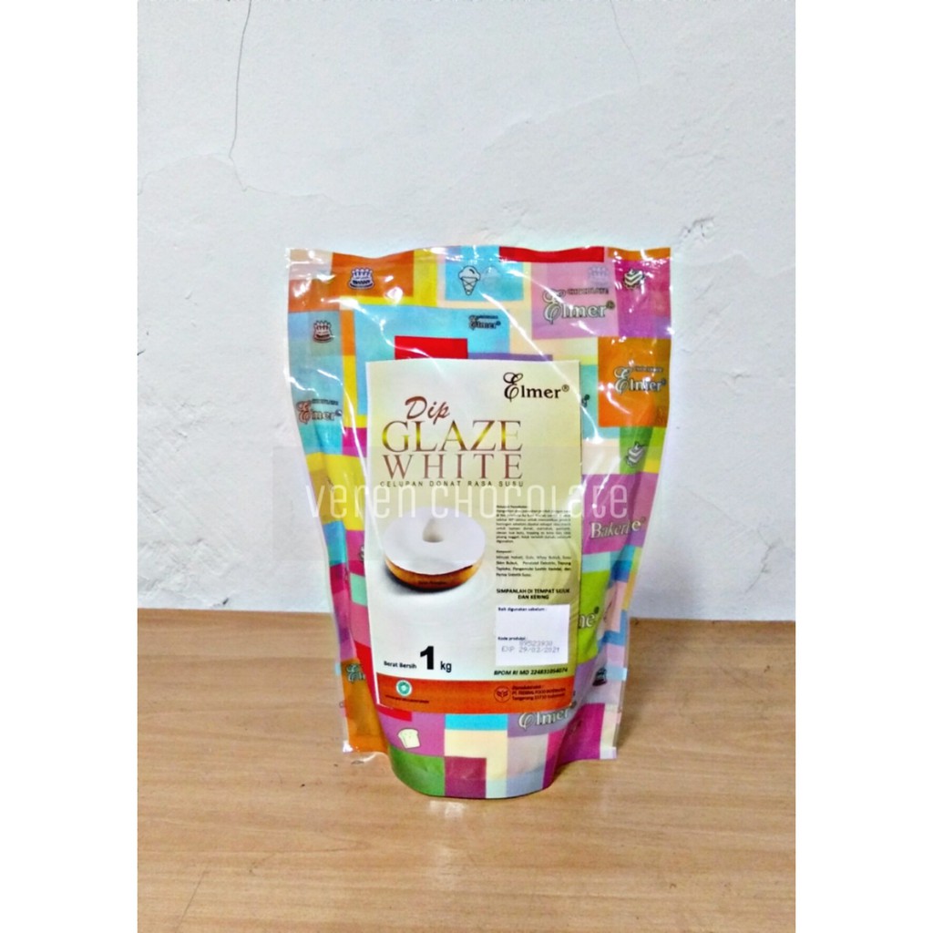 

Elmer Dip Glaze Pouch White 1kg