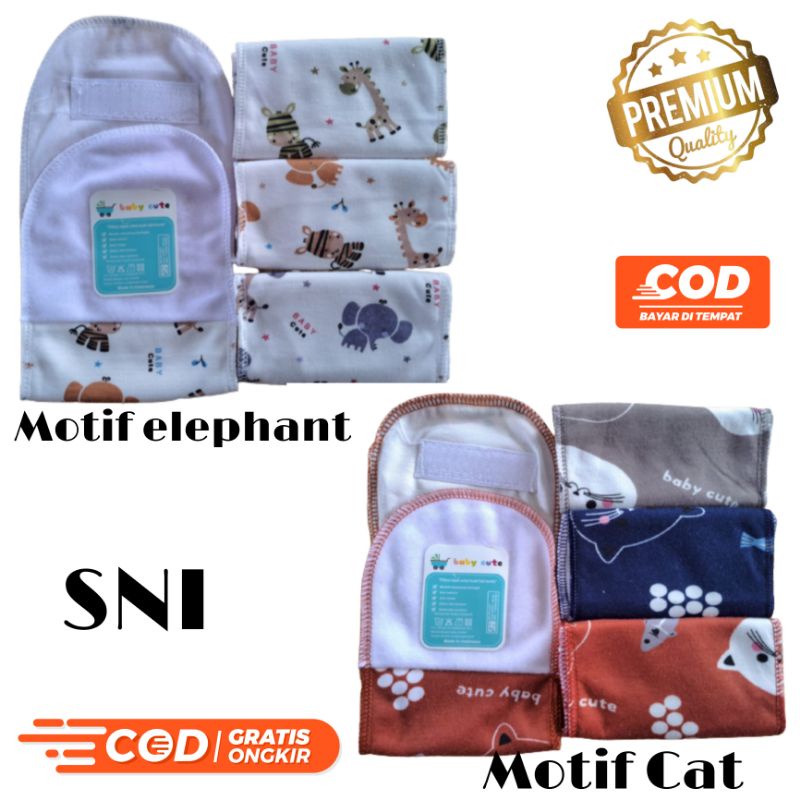 Gurita Bayi Perekat Motif 3 Pcs SNI Promo 8.8