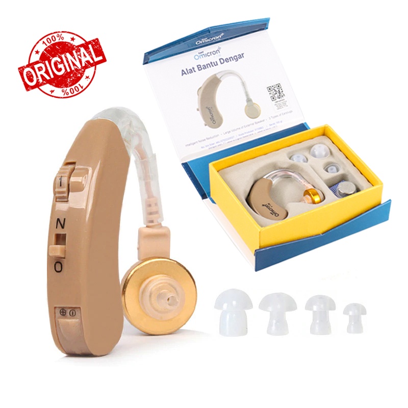 Alat Bantu Dengar Orang Tua Hearing Aid Aids Kit Behind The Ear Bte - ABD Tuli Budek Tuna Rungu