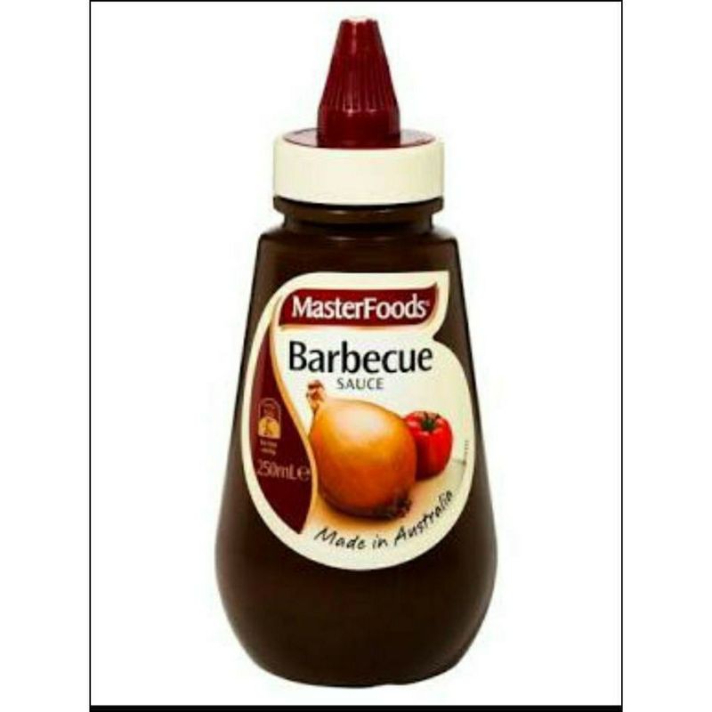 

Masterfoods Barbecue Sauce BBQ Squeeze Bottle Sauce Saus Barbekyu Bumbu Barbeque