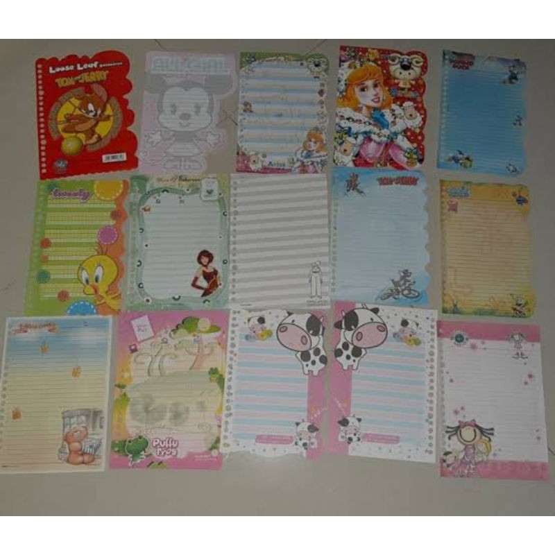 

Isi binder bermotif