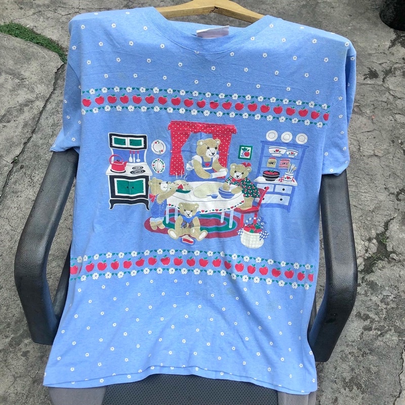 kaos vintage full print