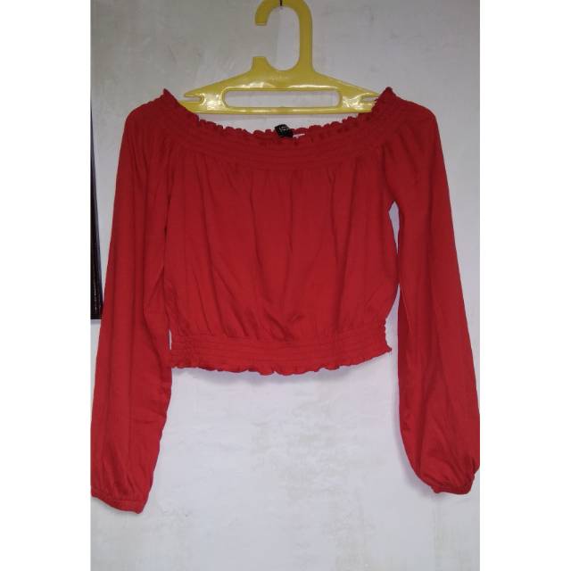 HnM off shoulder top