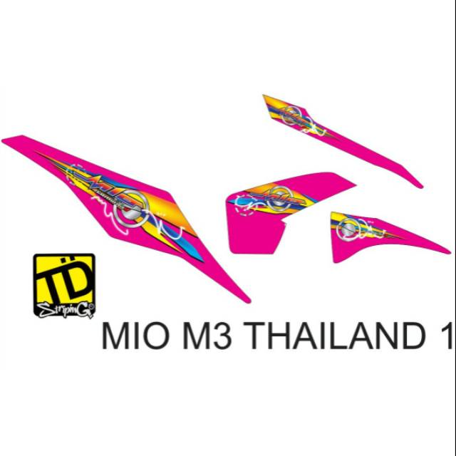 Striping Mio M3 Thailand 1
