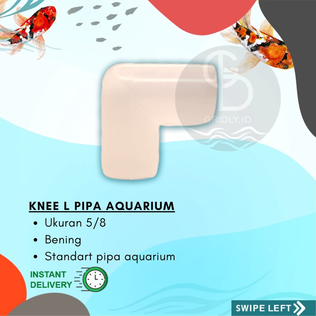 SOK PIPA AQUARIUM KNEE L ,I, T PIPA AKUARIUM AQUASCAPE PIPA 5/8
