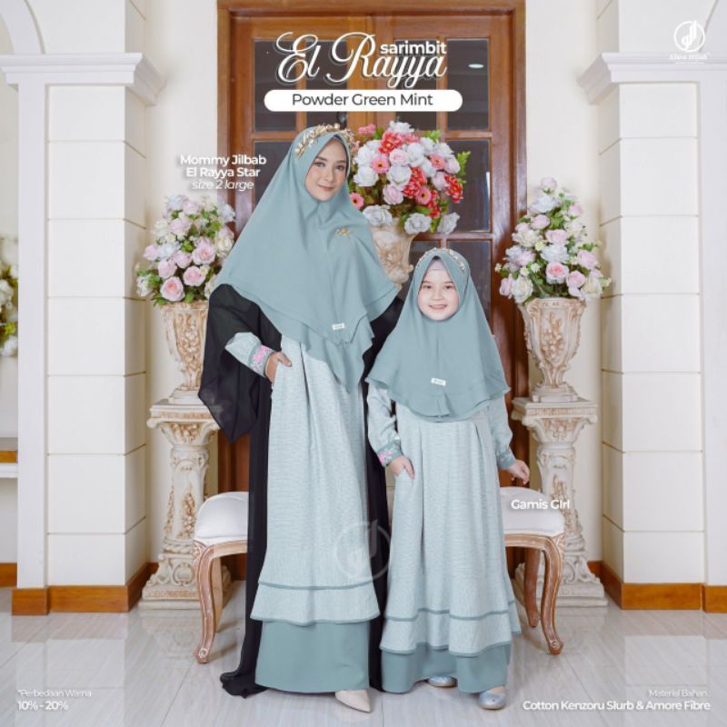 Gamis Anak EL RAYYA Jilbab Yorisa by ALWA HIJAB