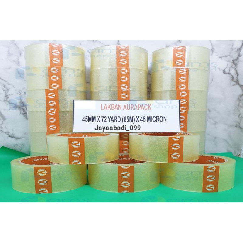 

LAKBAN BENING 2 INCH X 72 YARD AURAPACK